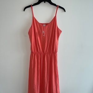 NWT Gap jersey summer dress spaghetti straps size M